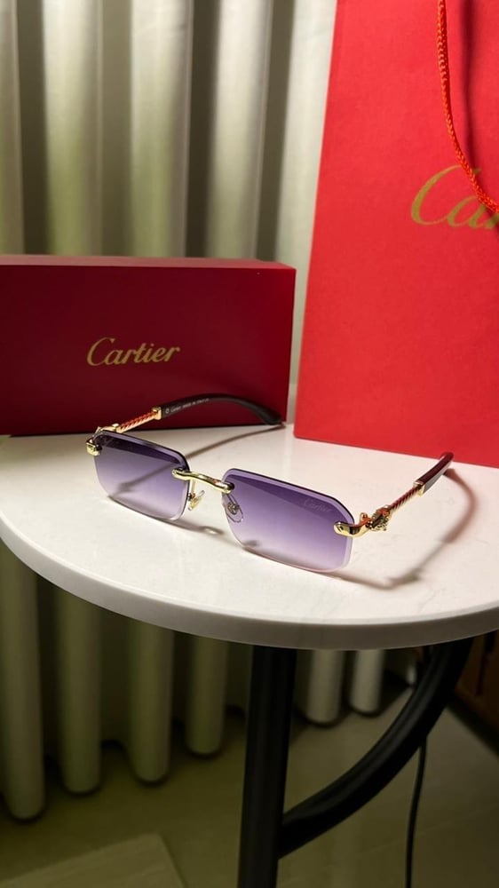 نظارة Cartier شمسيه - ملون