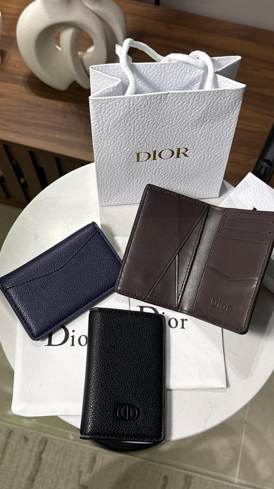 محافظ جيب رجالي - Dior ثلاث الوان