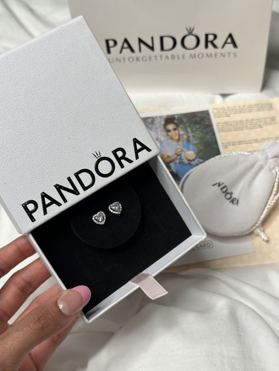 حلق باندورا Pandora فضي ماستر كواليتي
