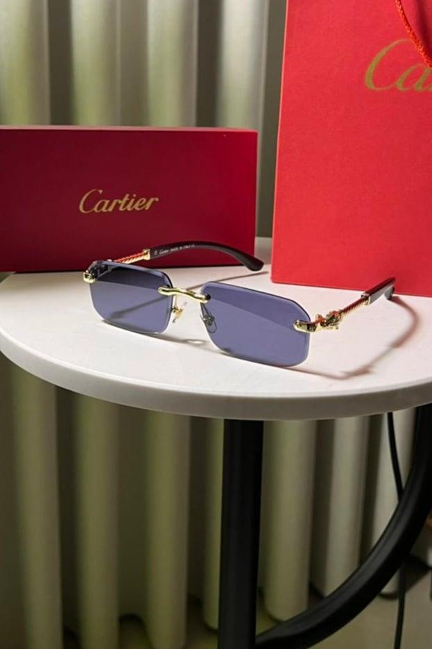 نظارة Cartier شمسيه - ملون