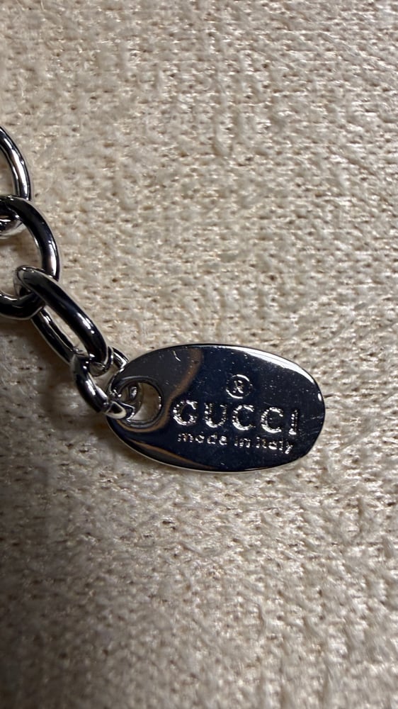 سلسال - GUCCI معدن فضي