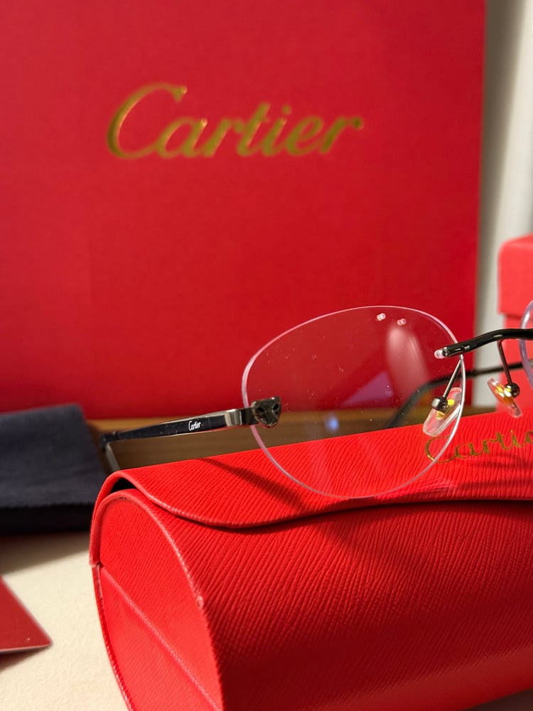 نظارة cartier - شفاف