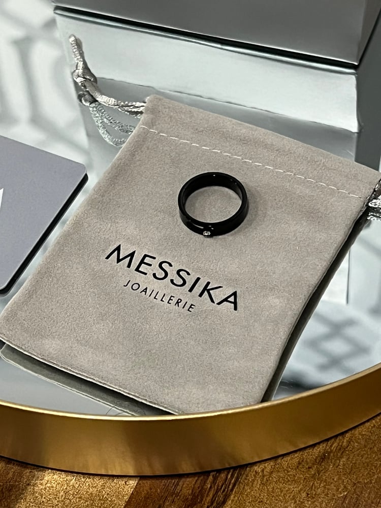 خاتم Messika معدن أسود ماستر كواليتي
