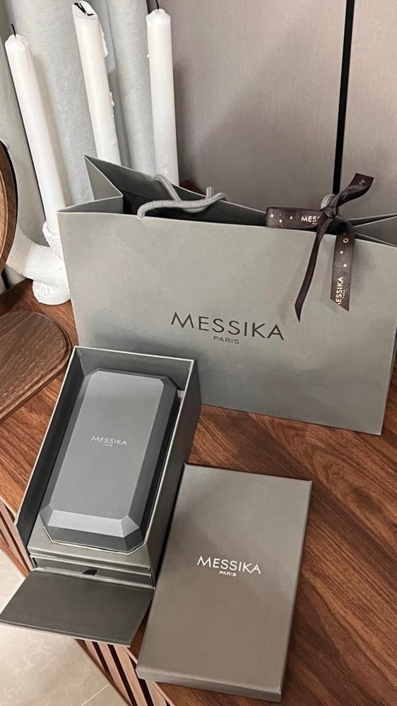 سلسال مع حلق MESSIKA معدن ذهبي