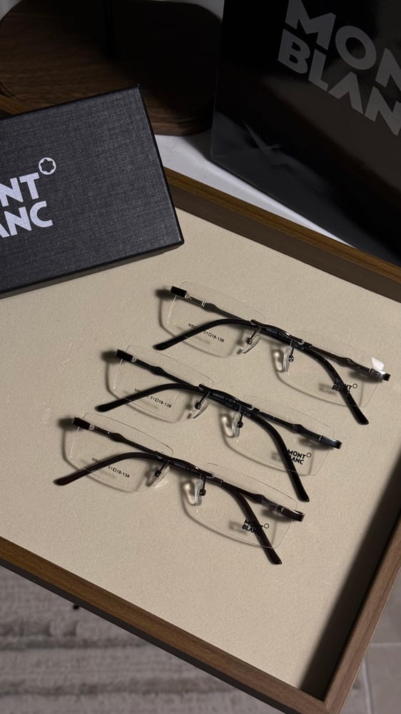 نظارة MONT BLANC شفاف