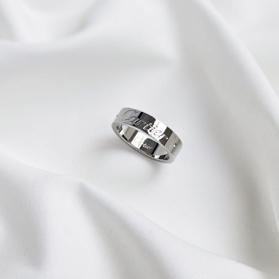 صورة خاتم Cartier خاتم Cartier الفضي ماستر كواليتي