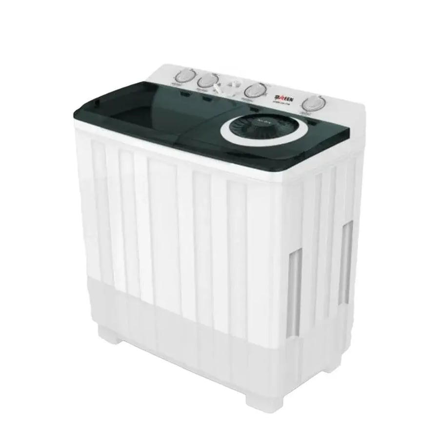 327506-غسالة سيرين 10 كيلو حوضين SRWM-10TT