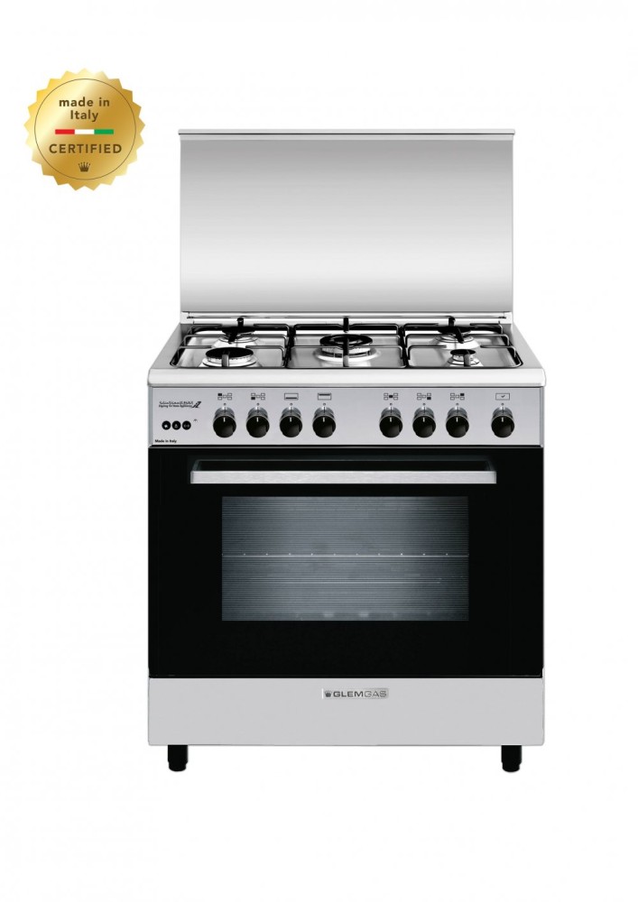 350365 - فرن جليم غاز 5 عيون 60*80 استيل SE867GIFSMF