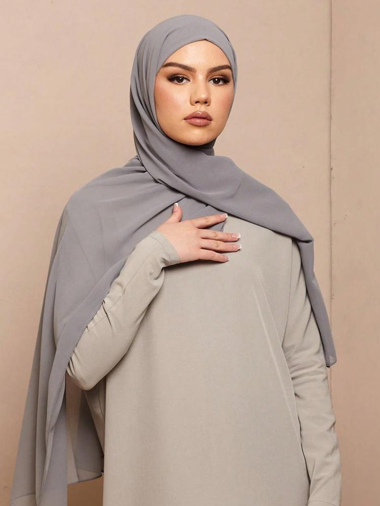 طرحة شيفون كريب