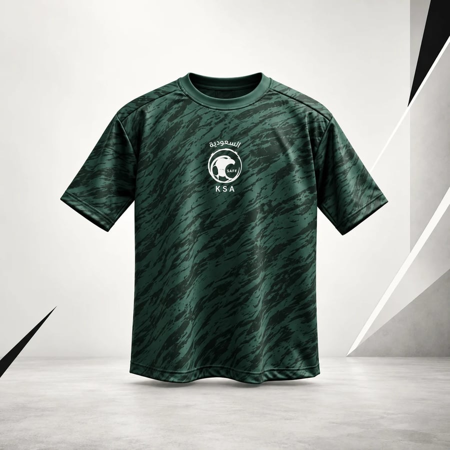 قميص منتخب السعودية - قصة Oversized
