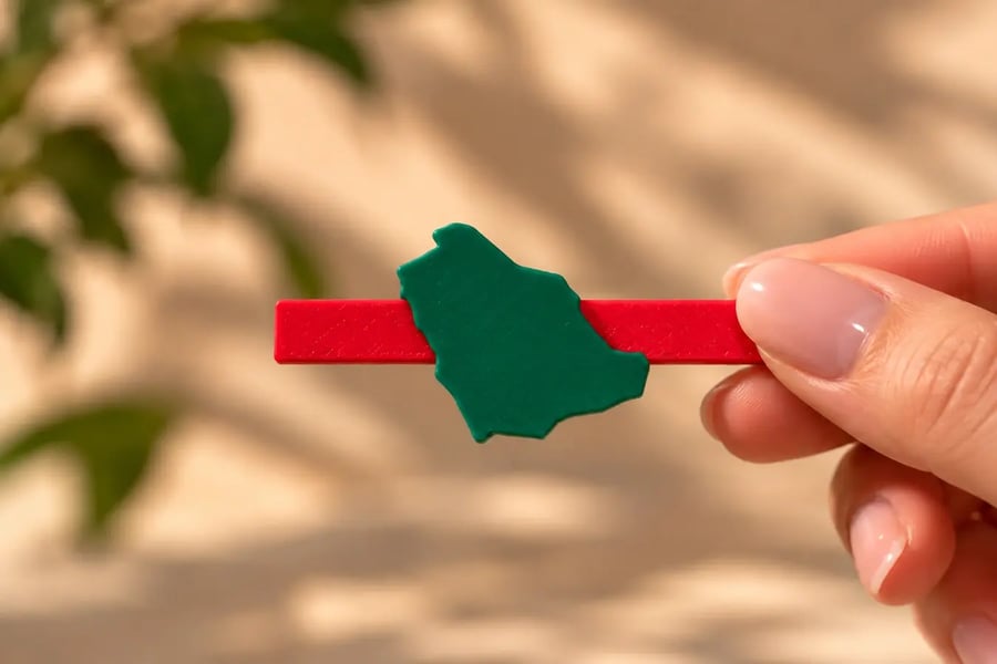 بوكس ستكر جوال "السعودية خط احمر"