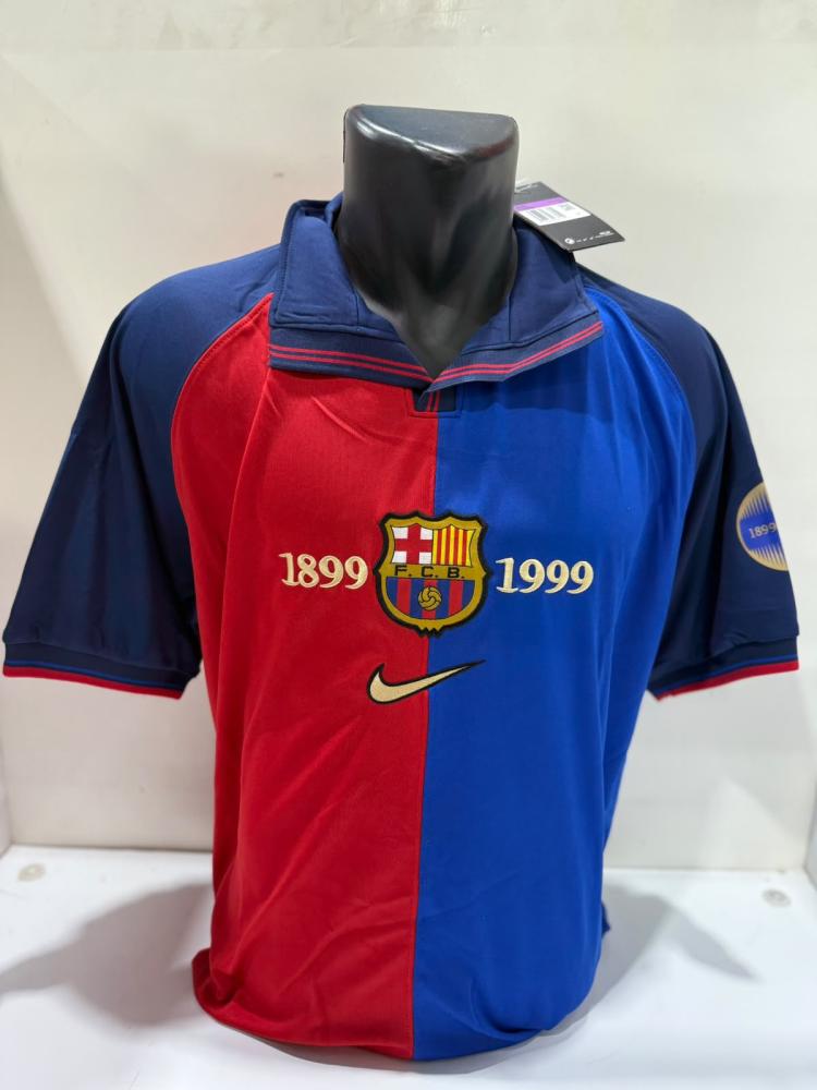 قميص نادي برشلونة الكلاسيكي إصدار المئوية 1899-1999