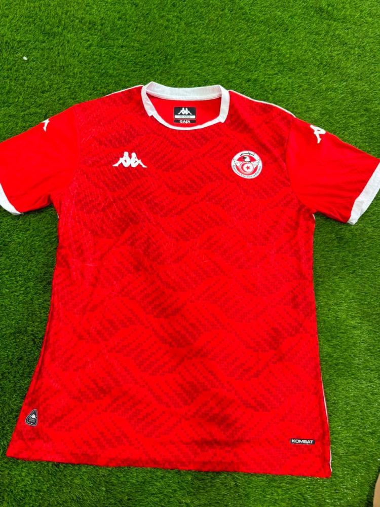 تيشيرت منتخب تونس الأحمر – إصدار الأداء الرياضي العالي