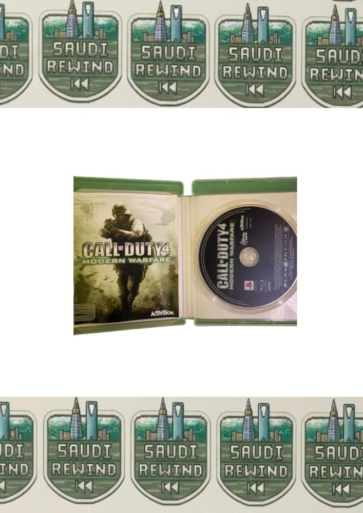 - CIB (PAL) Call of Duty 4: Modern Warfare Playstation 3