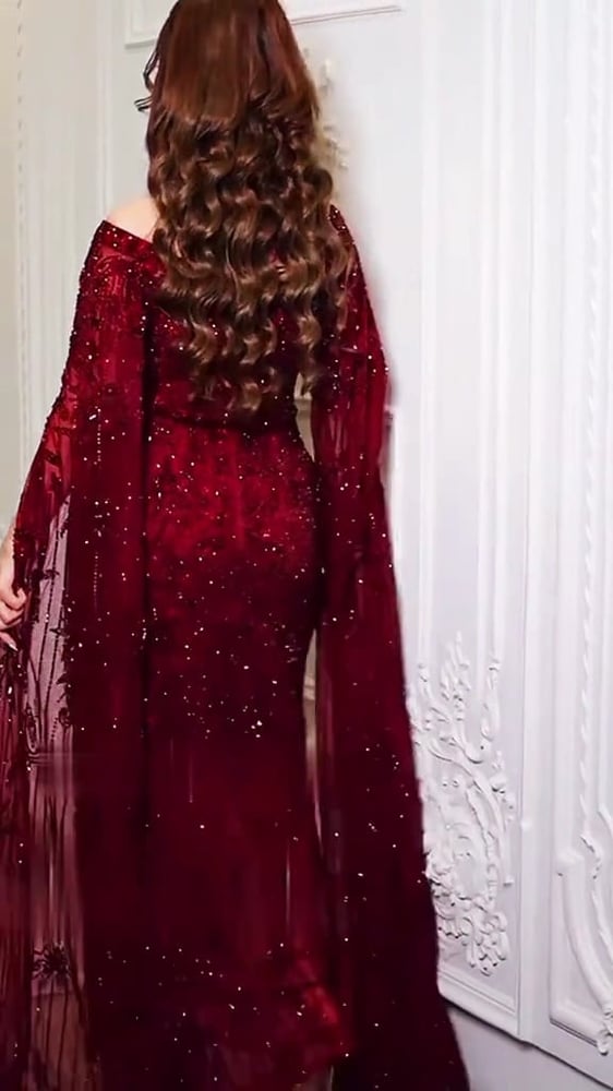 فستان سهرة انيق