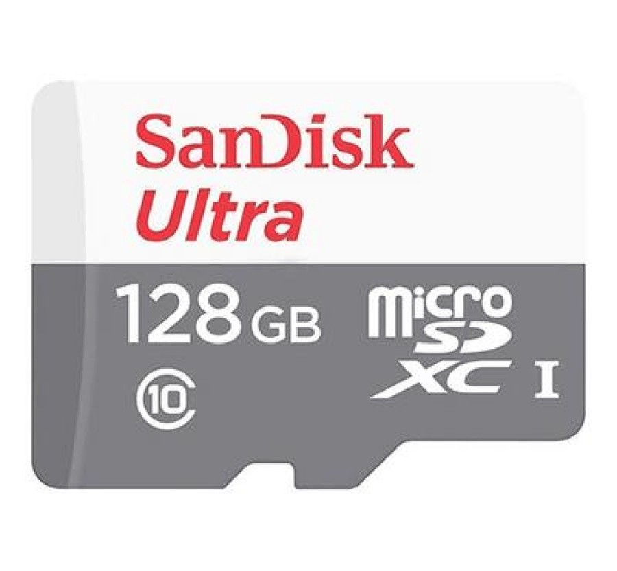 ذاكرة تخزين SD CARD UTRA SANDISK 128GB