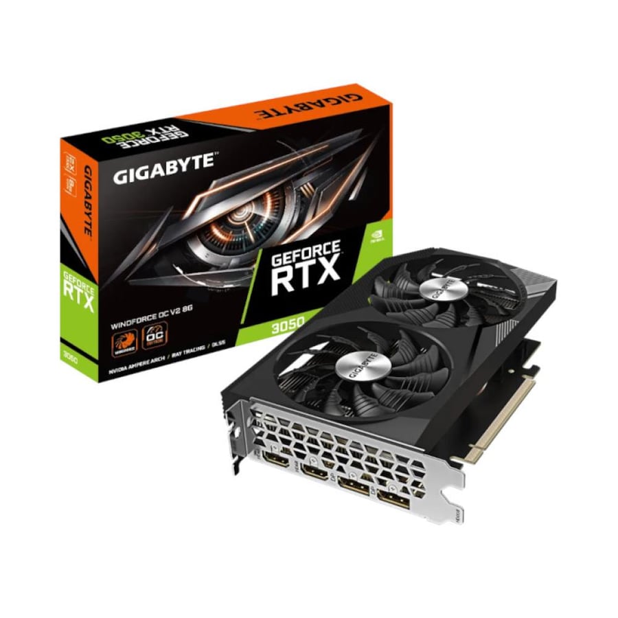 GeForce RTX™ 3050 WINDFORCE OC V2 6G - Gigabyte