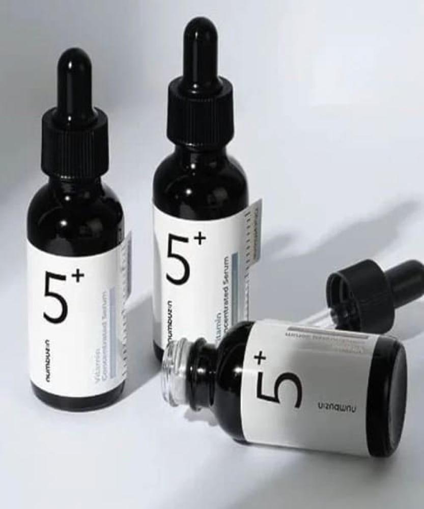 سيروم لعلاج التصبغات وتفتيح البشرة بالفيتامين المركز | Numbuzin No.5 Vitamin Concentrated Serum