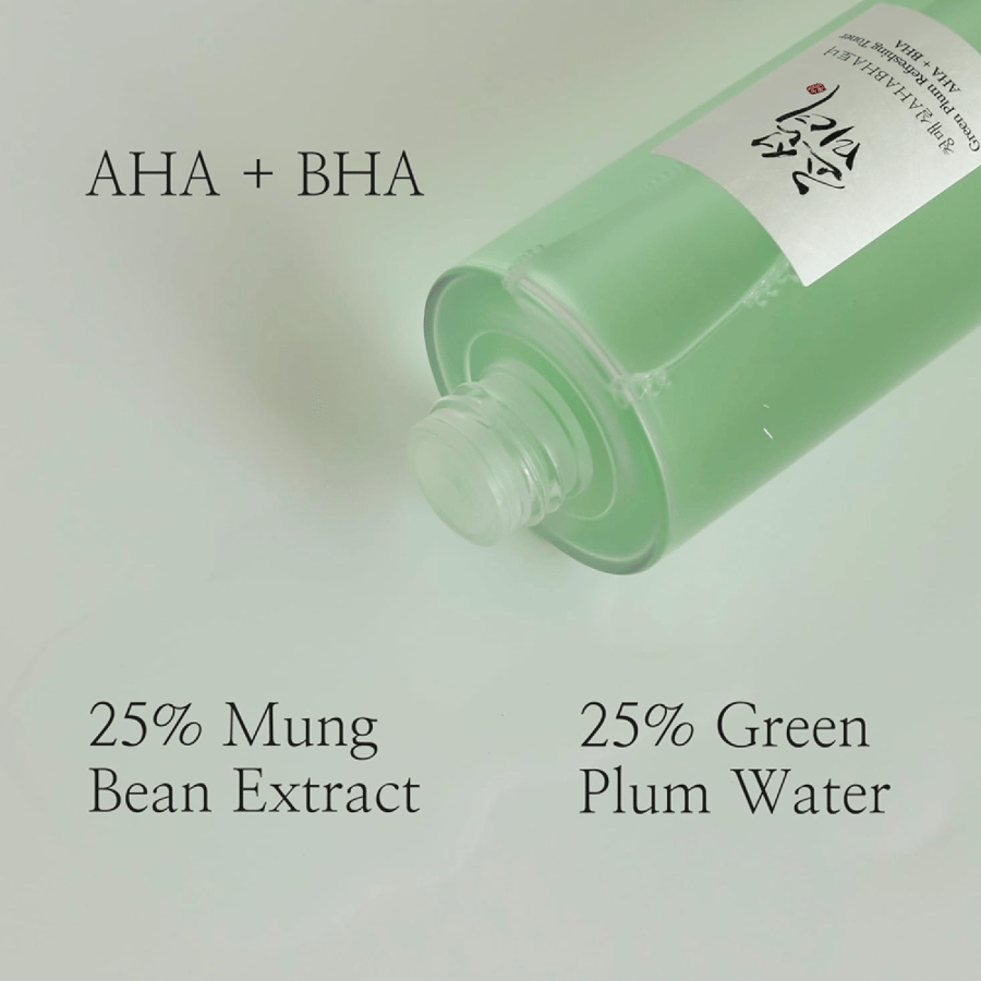 تونر البرقوق الأخضر المنعش AHA + BHA من بيوتي اوف جوسون - 150مل