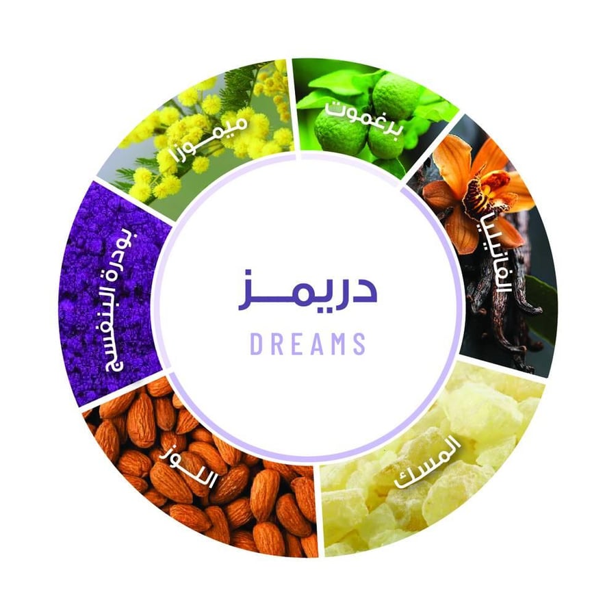 مقشر جسم دريمز 500 جم من جيلا