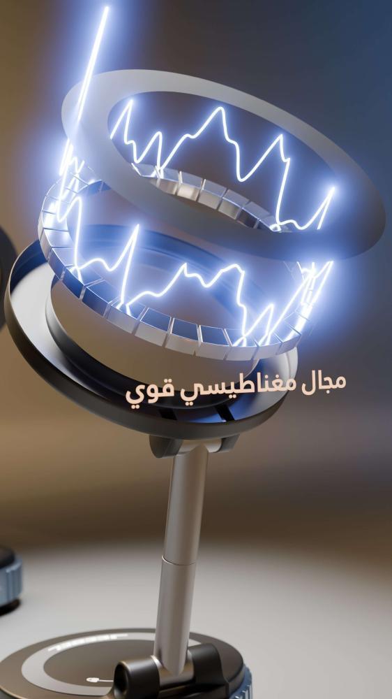 حامل جوال مغناطيسي من Jeebel – تثبيت فائق بتقنية الشفط والالتصاق القوي حامل جوال للسيارة بثبات مزدوج ودوران 360°