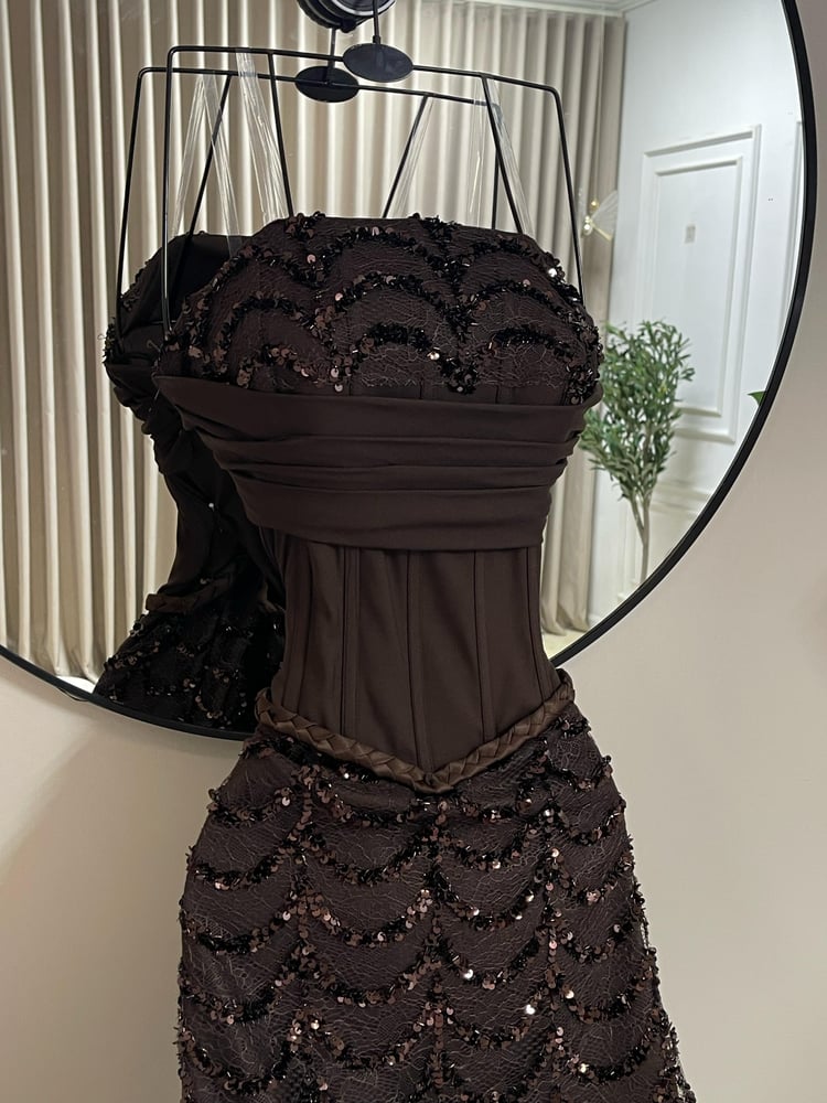 رمز  8202 فستان ترتر سهره بني