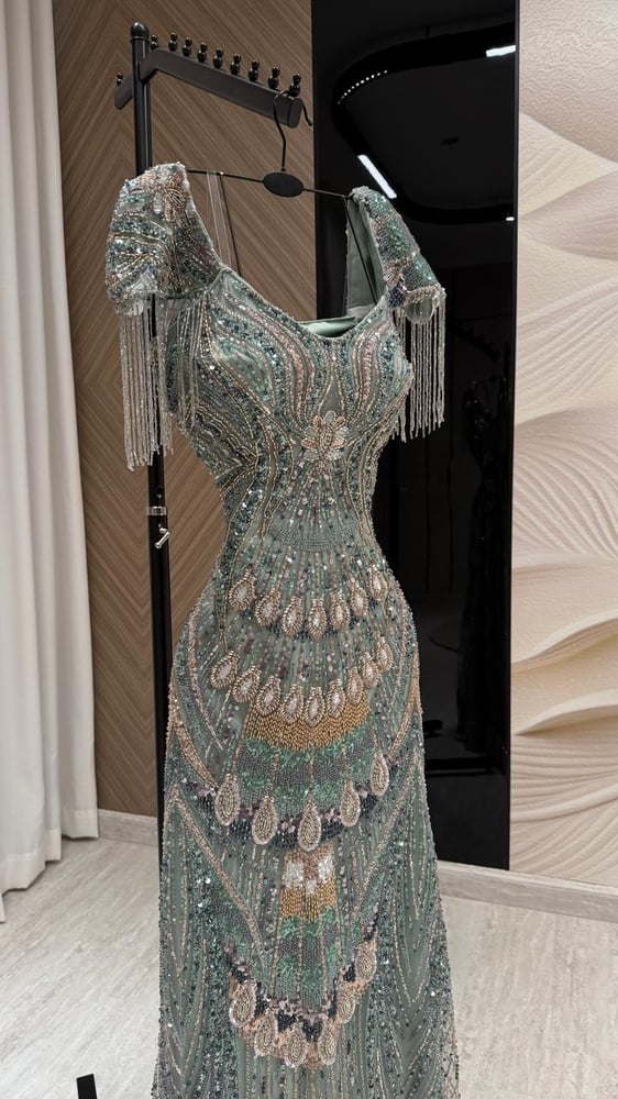 فستان نفله سهرة أعراس