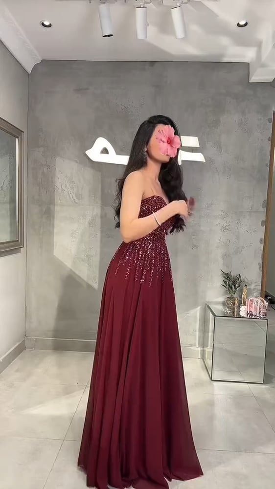 فستان - سهرة - فخم - زواجات - منفوش - ماسك - فساتين - نواعم - فساتين ا