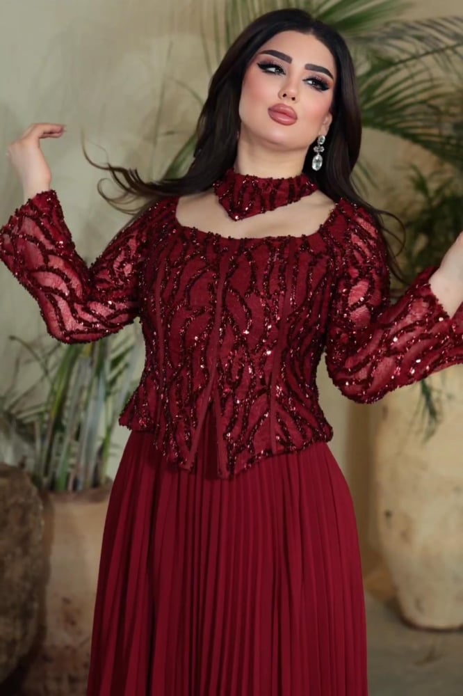 فستان - سهرة - فخم - زواجات - منفوش - ماسك - فساتين - نواعم - فساتين ا