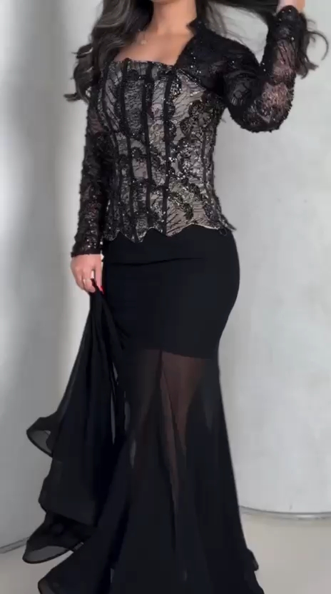 فستان براقه سهرة أعراس