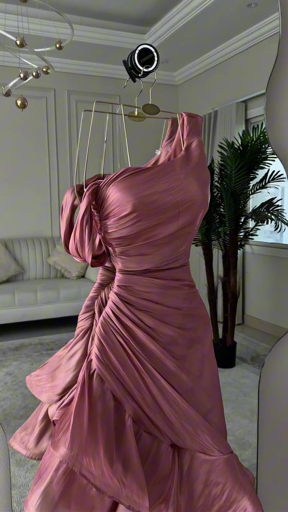 رمز  8095 فستان قصير ناعم
