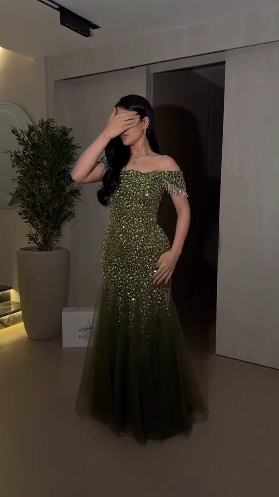 فستان نديه سهرة أعراس