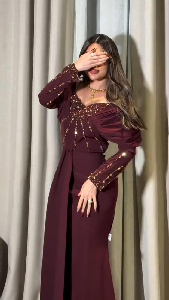 فستان - سهرة - فخم - زواجات - منفوش - ماسك - فساتين - نواعم - فساتين ا