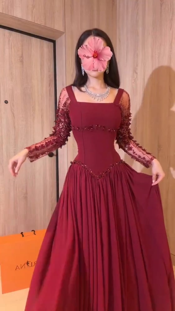 فستان - سهرة - فخم - زواجات - منفوش - ماسك - فساتين - نواعم - فساتين ا