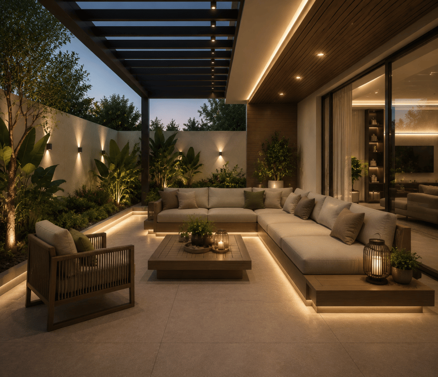 تصميم حدايق منزليه 3d