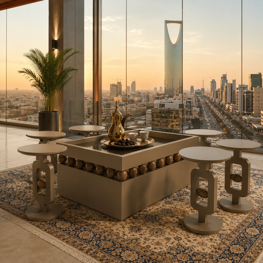 طاولات تقديم الرياض