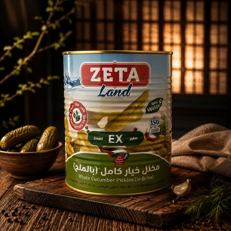 مخلل خيار كامل (بالملح)