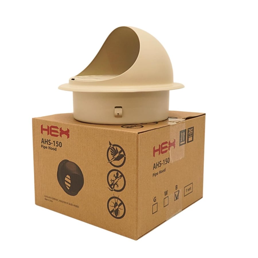 AIR CAP 4" BEIGE  100 سدة مروحة 4 بوصة شرائح بيج  - HEX