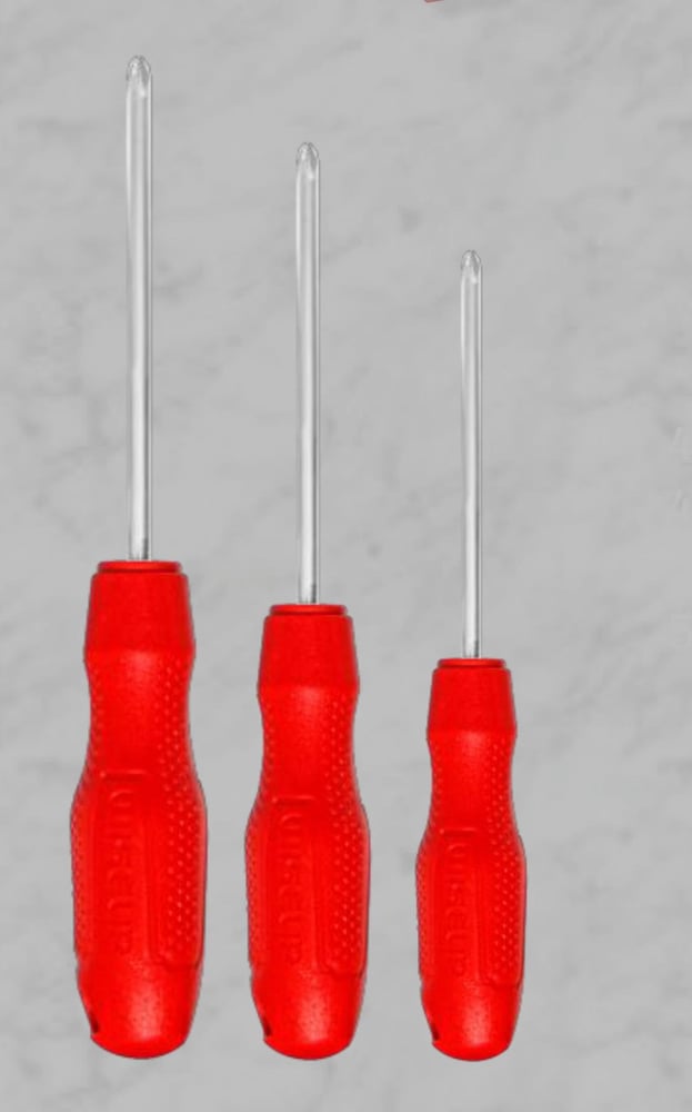 PLASTIC  SCREW DRIVER 6MM*8" STAR ART:090124  سكروب   - WISEUP