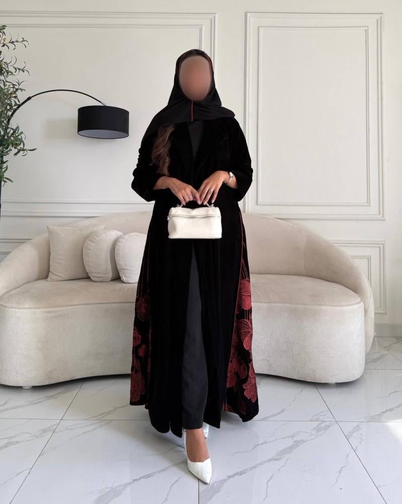مخمل نص كلوش تطريز كمبيوتر