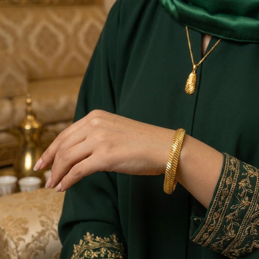 غوايش الخط السريع ذهب عيار 21