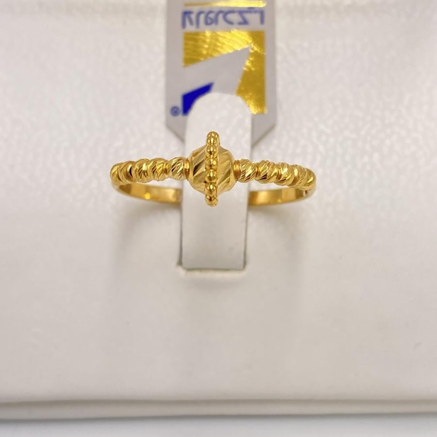 Bracelet with ring, 21 karat gold, weight 11.51 grams