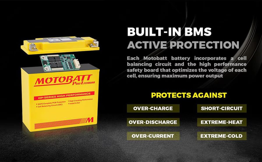 MLTZ14S-HP Motobatt LifePo4 Lithium
