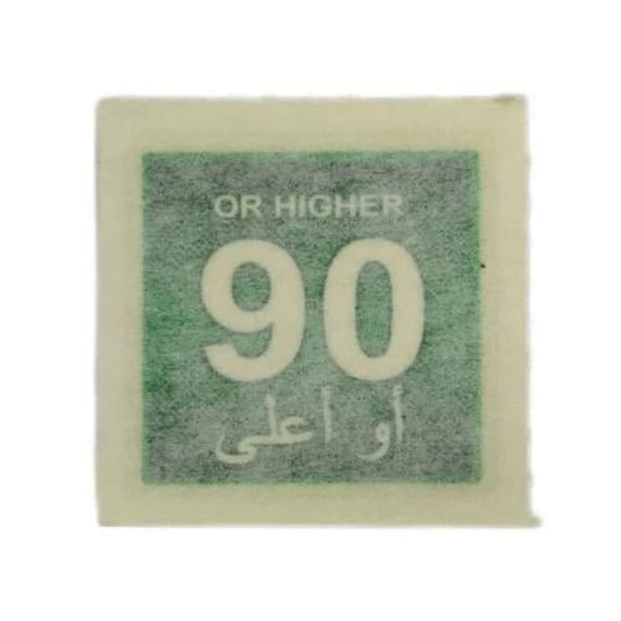 Original 90 gasoline sticker