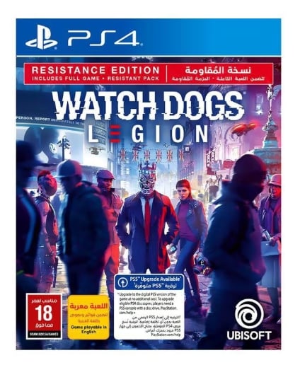 Watch Dogs Legion - (إنجليزي/عربي) - النسخة السعودية - مغامرات - بلاي ستيشن 4 (PS4)