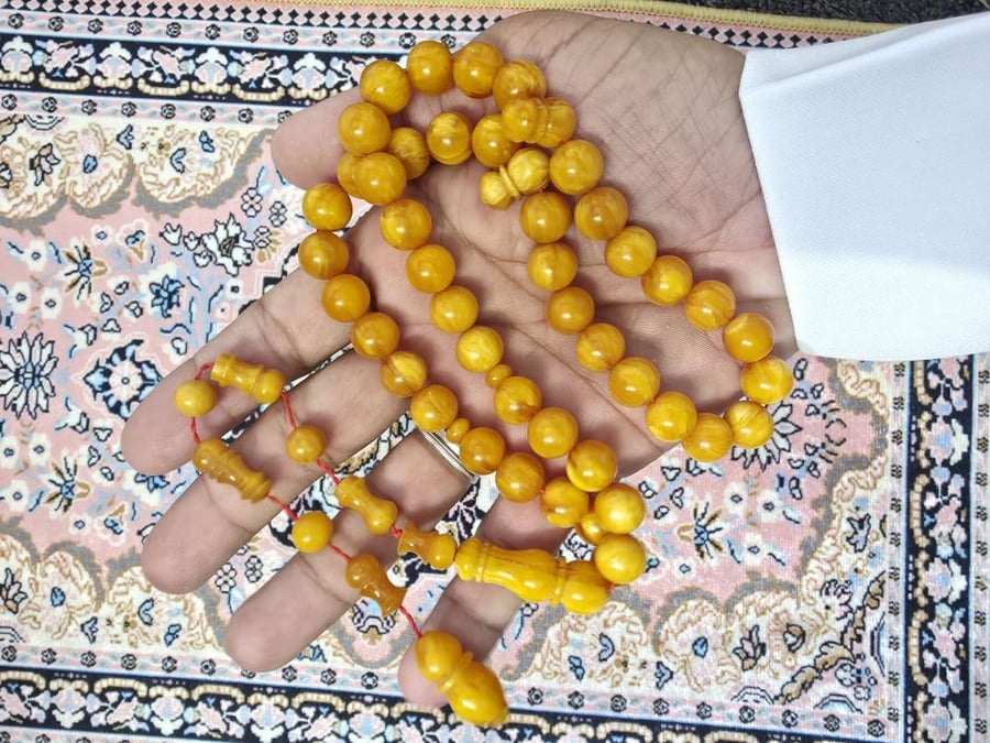 سبحه فاتوران كركمي معرق