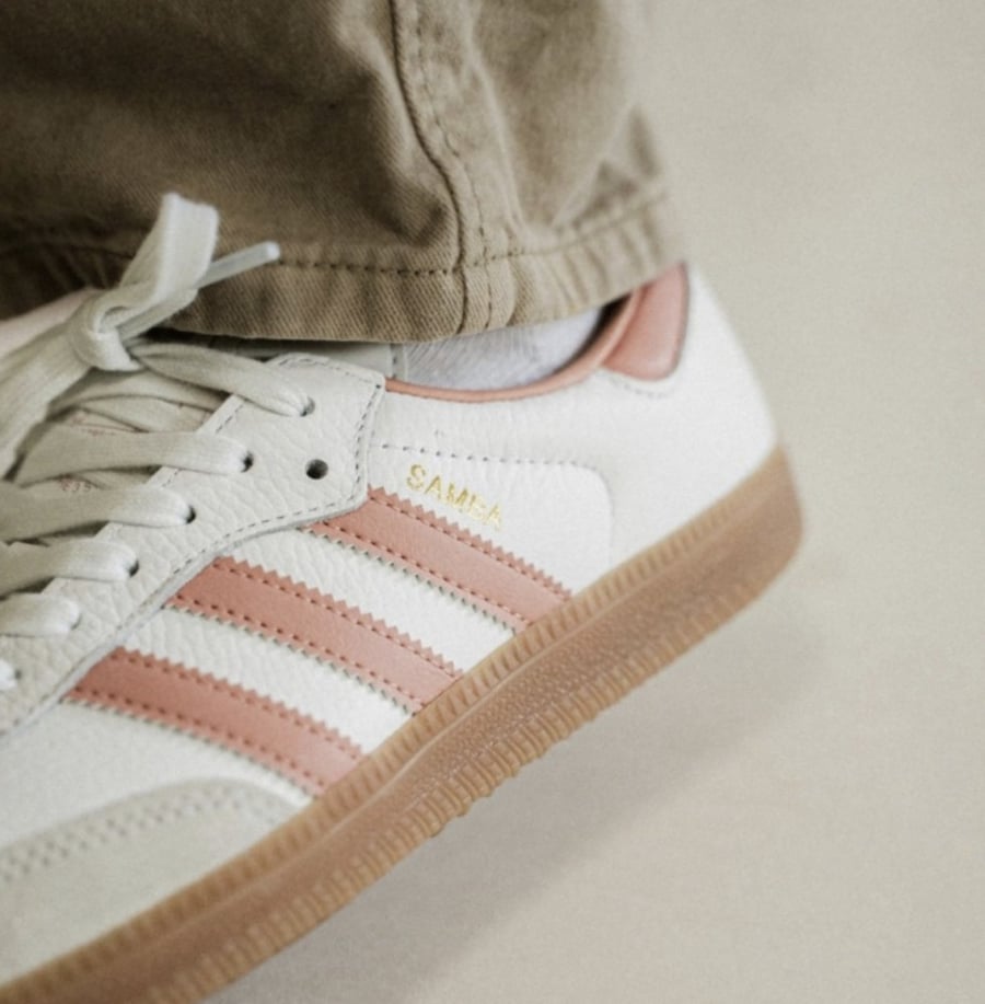 adidas Samba OG White Wonder Clay Gum