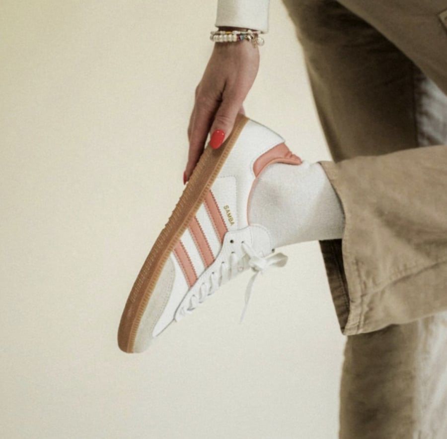 adidas Samba OG White Wonder Clay Gum