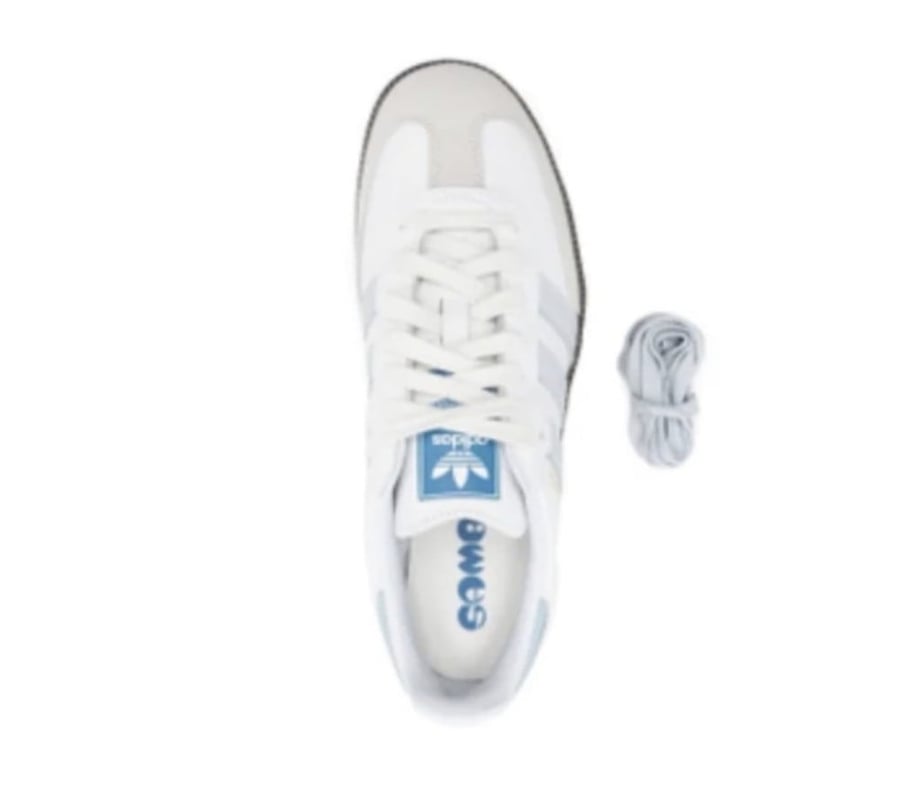 Adidas samba OG “white Halo Blue