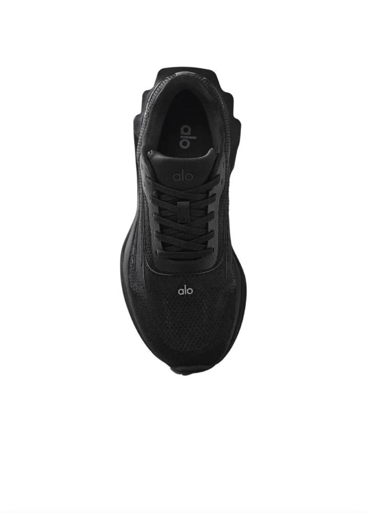 alo yoga runner black